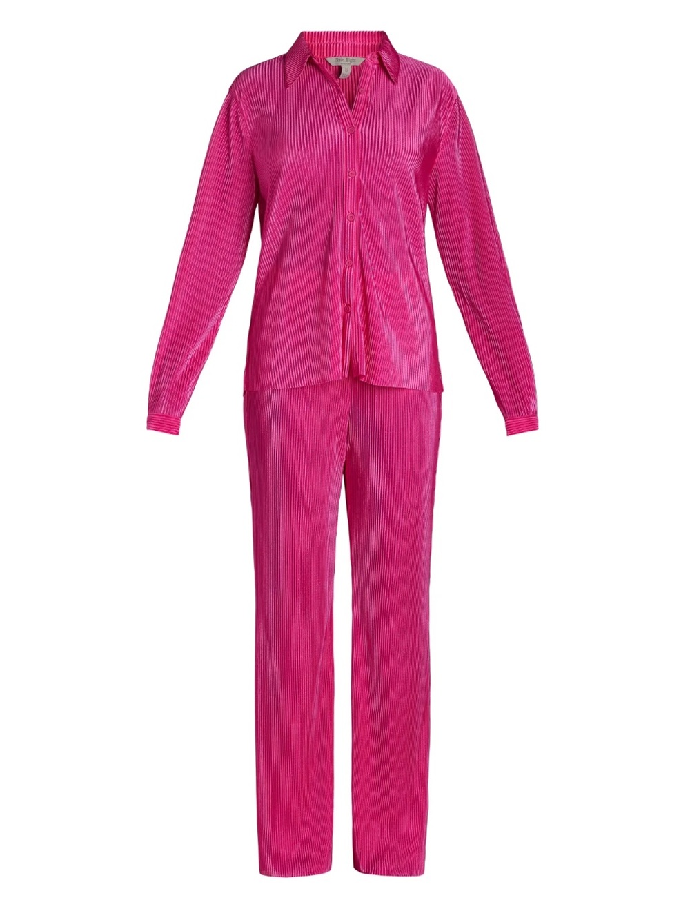Nine Eight Women’s Plisse Pleat Pants Set